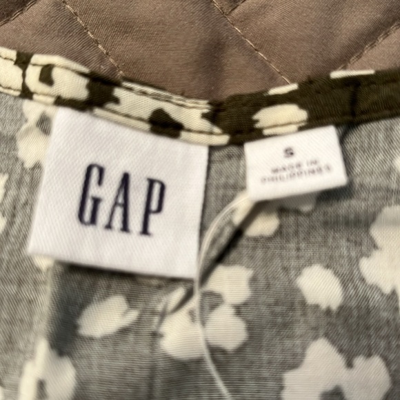 GAP Factory Olive Print Tie-Waist Mini-skirt/NWT/S - Picture 7 of 10